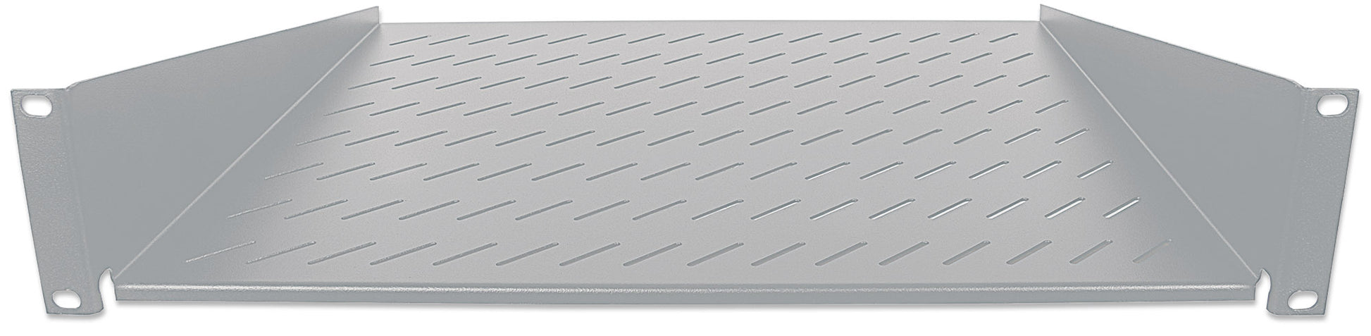 19" Cantilever Shelf, 2U, 400 mm (15.8 in.) Depth, Gray Image 4