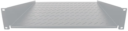 19" Cantilever Shelf, 2U, 400 mm (15.8 in.) Depth, Gray Image 4