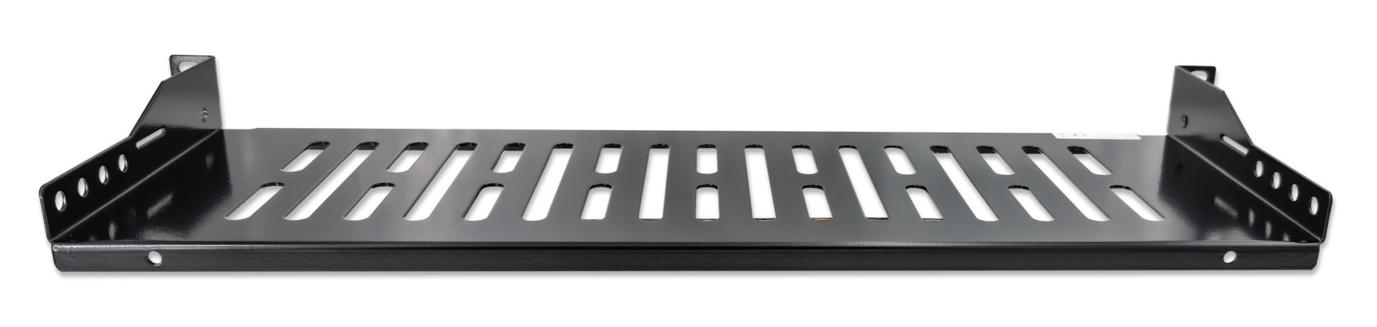 19" Cantilever Shelf, 1U, 150 mm (9.8 in.) Depth, Black Image 4