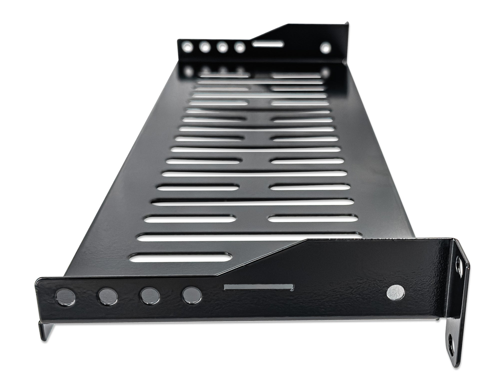 19" Cantilever Shelf, 1U, 150 mm (9.8 in.) Depth, Black Image 5