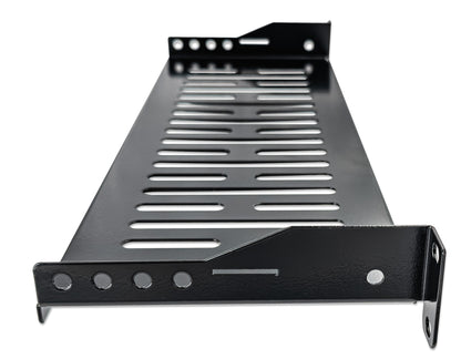19" Cantilever Shelf, 1U, 150 mm (9.8 in.) Depth, Black Image 5
