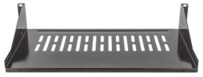 19" Cantilever Shelf, 2U, 250 mm (9.8 in.) Depth, Black Image 4