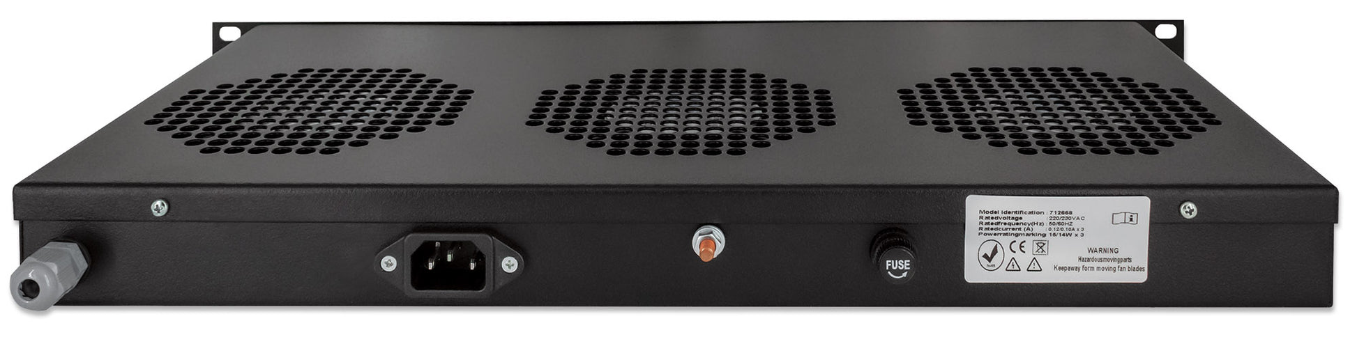 3-Fan Ventilation Unit for 19" Racks Image 4