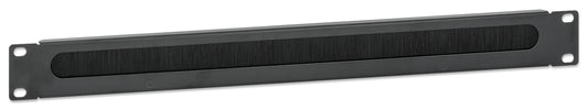 19" Cable Entry Panel, 1U, Black Image 2