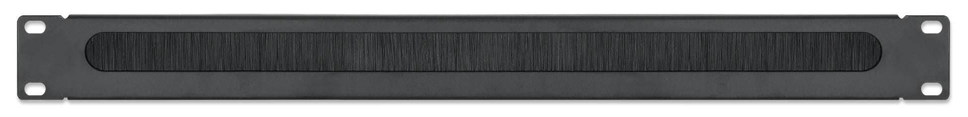 19" Cable Entry Panel, 1U, Black Image 3