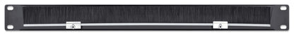 19" Cable Entry Panel, 1U, Black Image 4