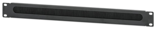 19" Cable Entry Panel, 1U, Black Image 1