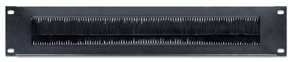 19" Cable Entry Panel, 2U, Black Image 3