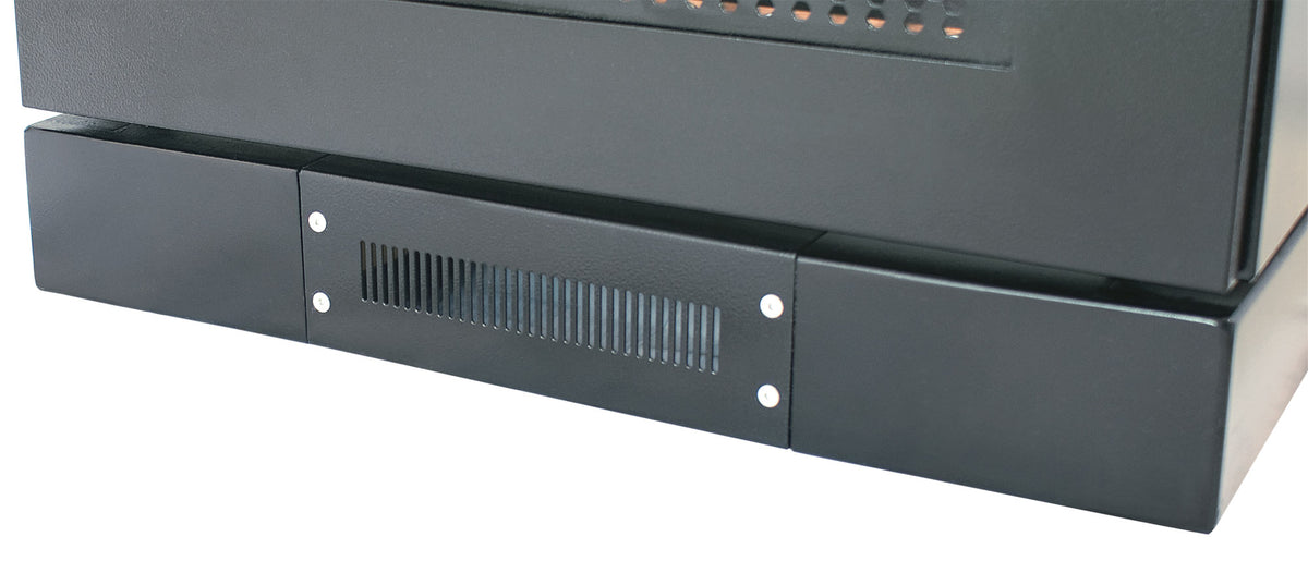Plinth for 19" Network Cabinets, 800 (W) x 800 (D) mm, Black Image 3