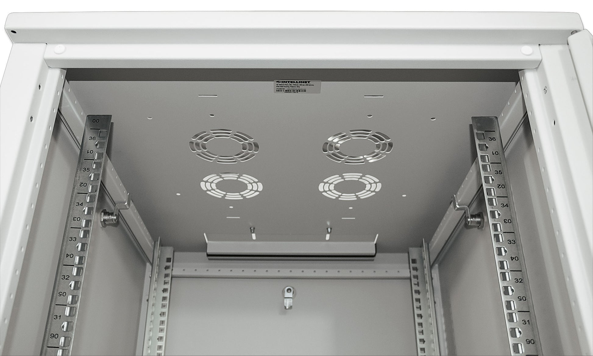 19" Network Cabinet, Standard Line, 26U, 600 (D) x 600 (W) mm, Gray Image 6