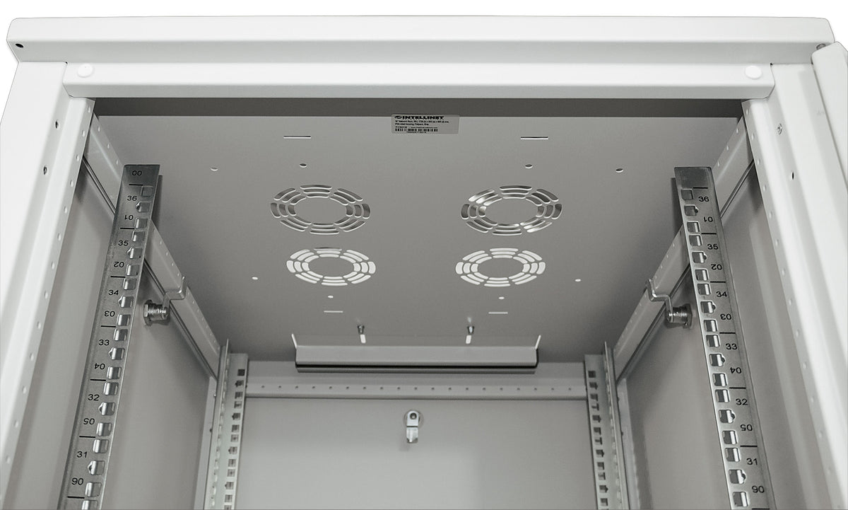 19" Network Cabinet, Standard Line, 36U, 800 (D) x 800 (W) mm, Gray Image 6