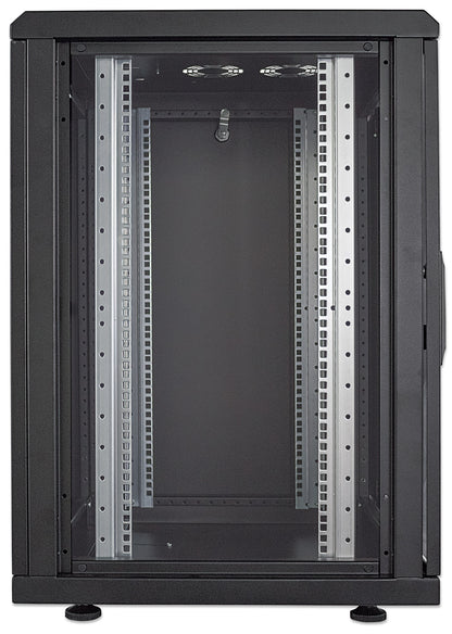 19" Network Cabinet, Standard Line, 16U, 600 (D) x 600 (W) mm, Black Image 4