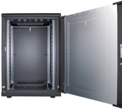 19" Network Cabinet, Standard Line, 16U, 600 (D) x 600 (W) mm, Black Image 7
