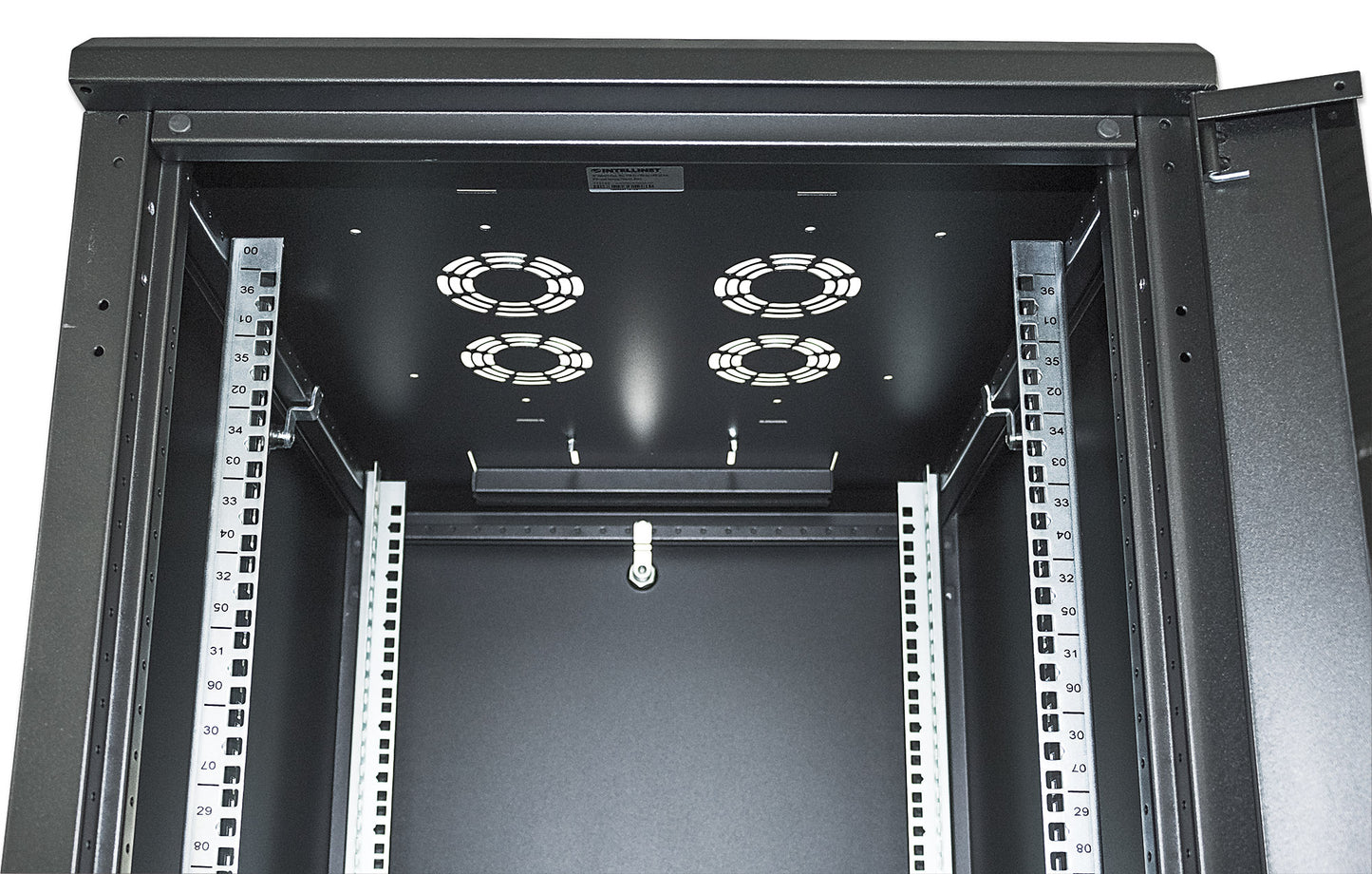 19" Network Cabinet,  Standard Line, 32U, 600 (D) x 600 (W) mm, Black Image 6