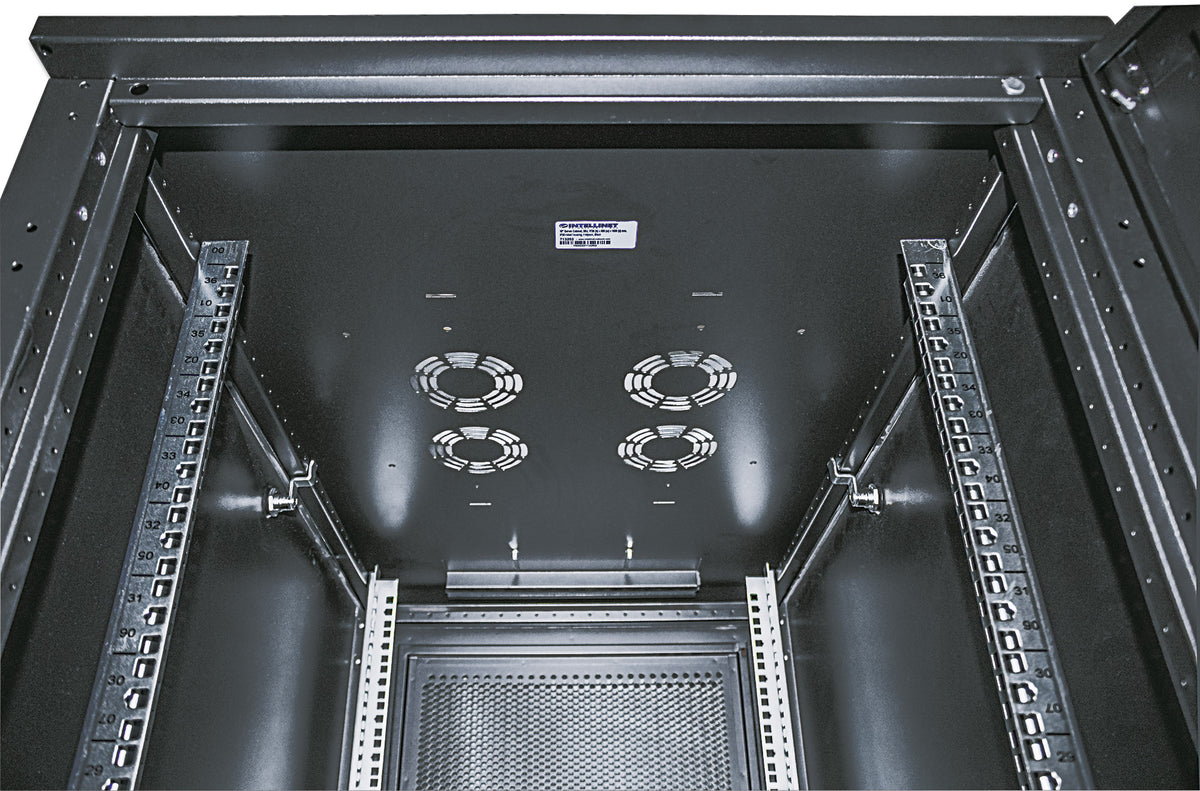 19" Server Cabinet, Standard Line, 42U, 1000 (D) x 800 (W) mm, Black Image 6