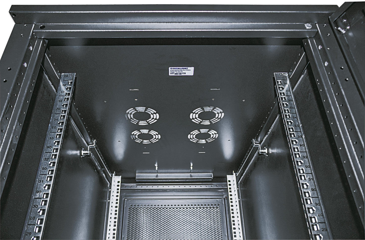 19" Server Cabinet, Standard Line, 42U, 1000 (D) x 600 (W) mm, Black Image 6