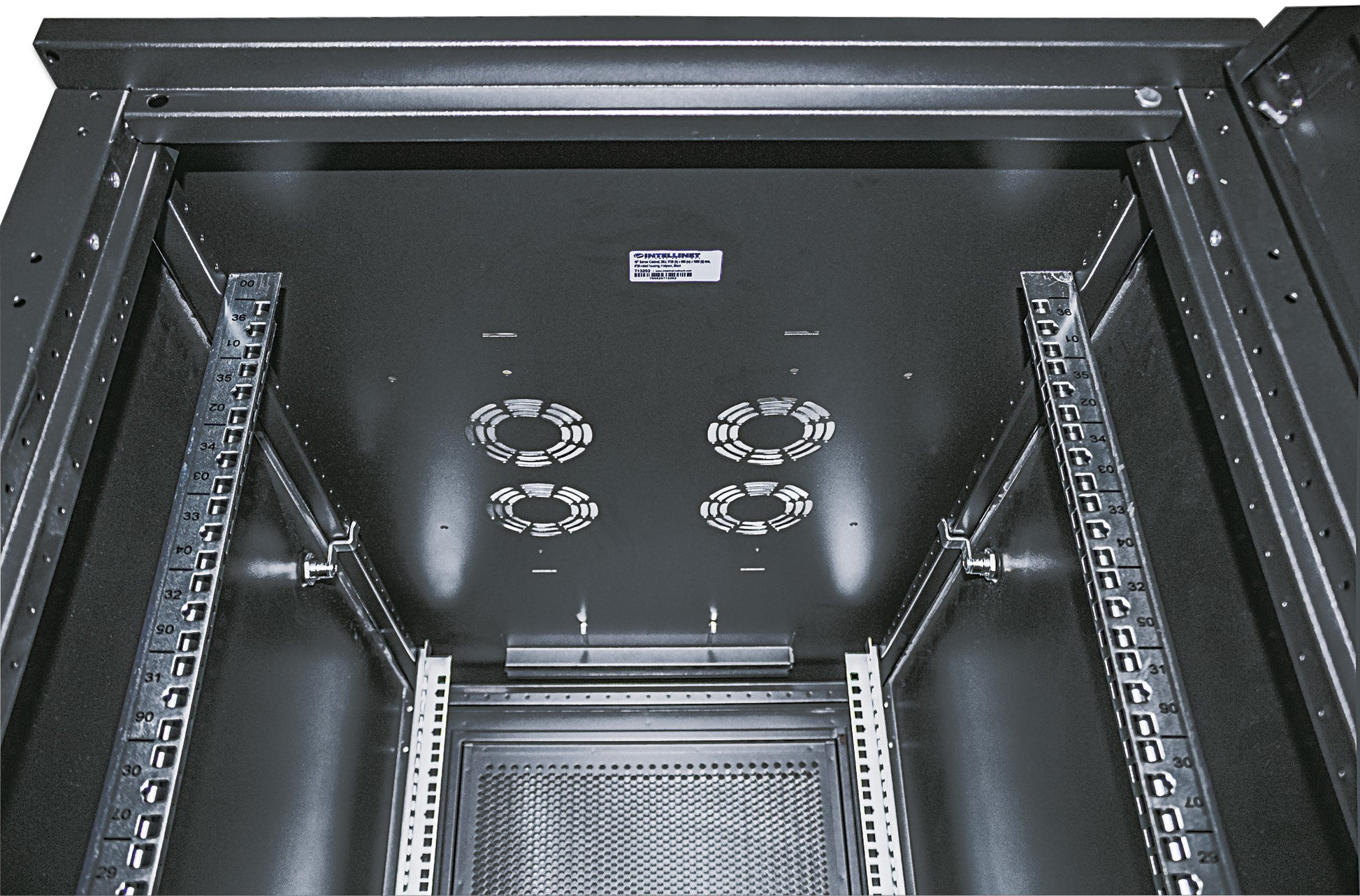 19" Server Cabinet, Standard Line, 42U, 1000 (D) x 600 (W) mm, Black Image 6
