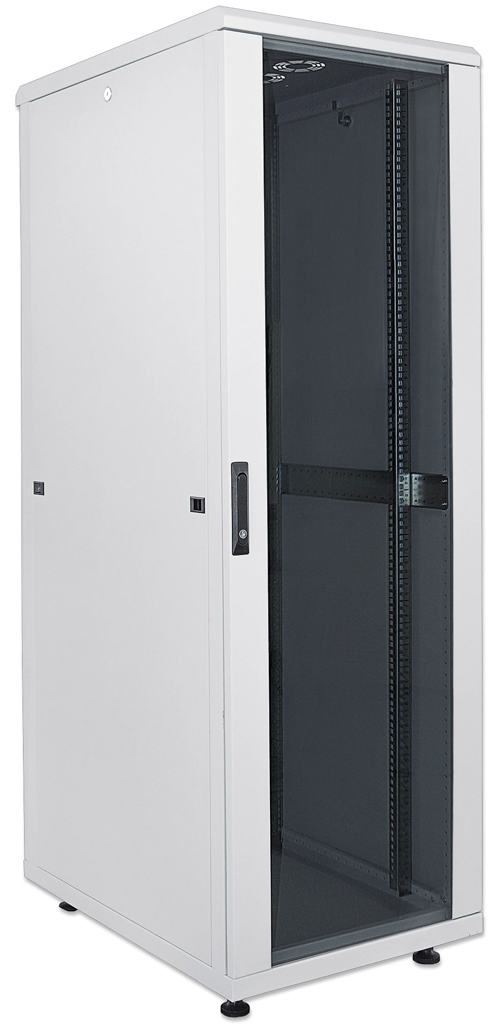 19" Network Cabinet, Standard Line, 26U, 800 (D) x 600 (W) mm, Gray Image 2