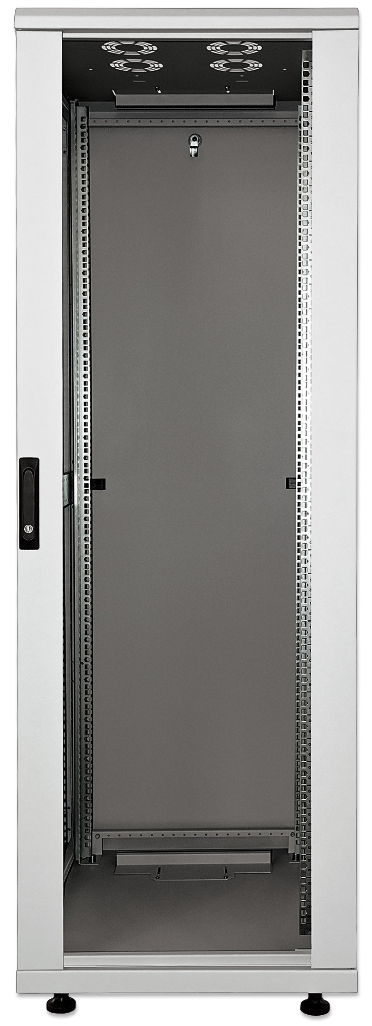 19" Network Cabinet, Standard Line, 26U, 800 (D) x 600 (W) mm, Gray Image 3