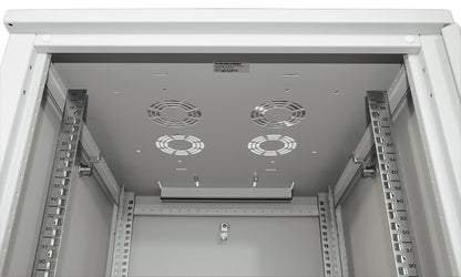 19" Network Cabinet, Standard Line, 26U, 800 (D) x 600 (W) mm, Gray Image 6