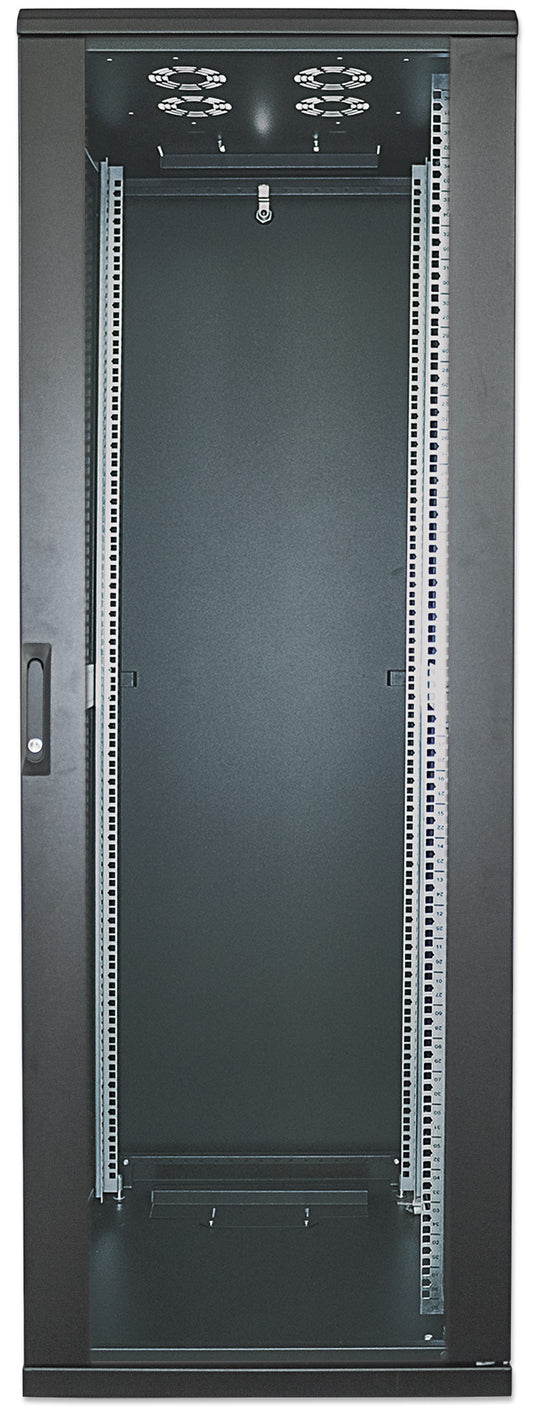 19" Network Cabinet, Standard Line, 22U, 800 (D) x 600 (W) mm, Black Image 2