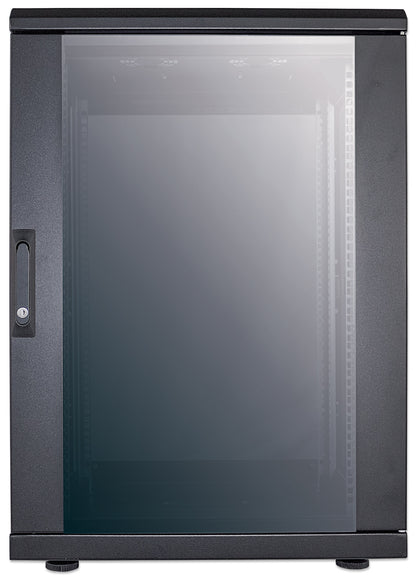 19" Network Cabinet, Standard Line, 16U, 600 (D) x 600 (W) mm, Black Image 3