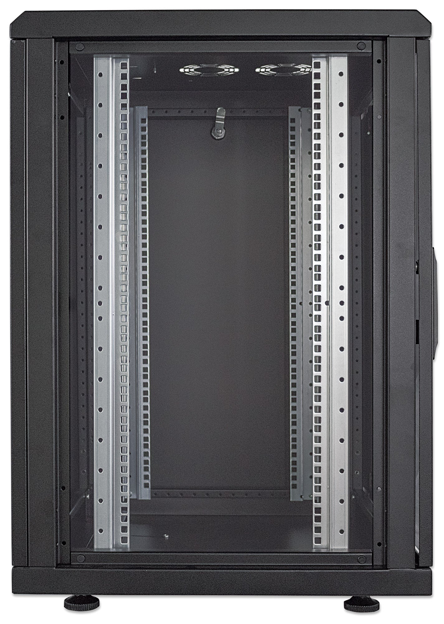 19" Network Cabinet, Standard Line, 16U, 600 (D) x 600 (W) mm, Black Image 4