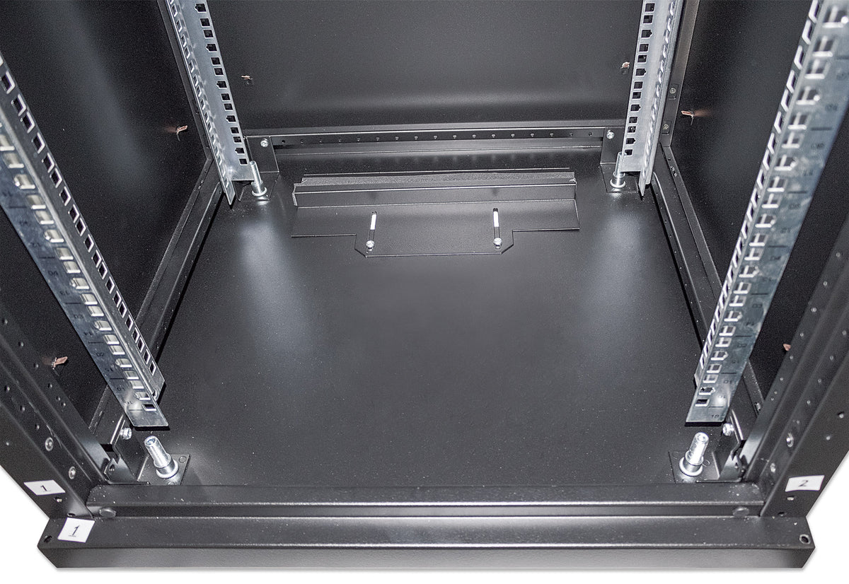 19" Network Cabinet, Standard Line, 16U, 600 (D) x 600 (W) mm, Black Image 8