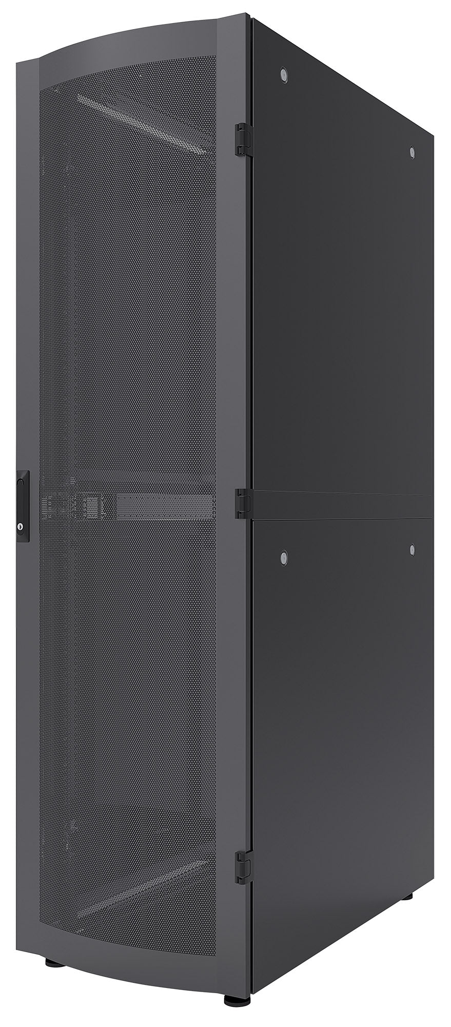 19" Server Cabinet, Standard Line 42U, 1200 (D) x 600 (W) mm, Black Image 1