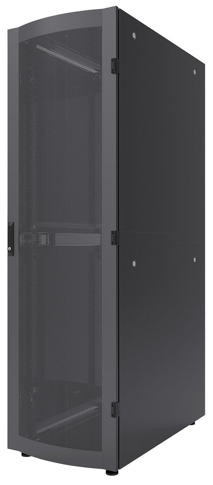 19" Server Cabinet, Standard Line 42U, 1200 (D) x 600 (W) mm, Black Image 1
