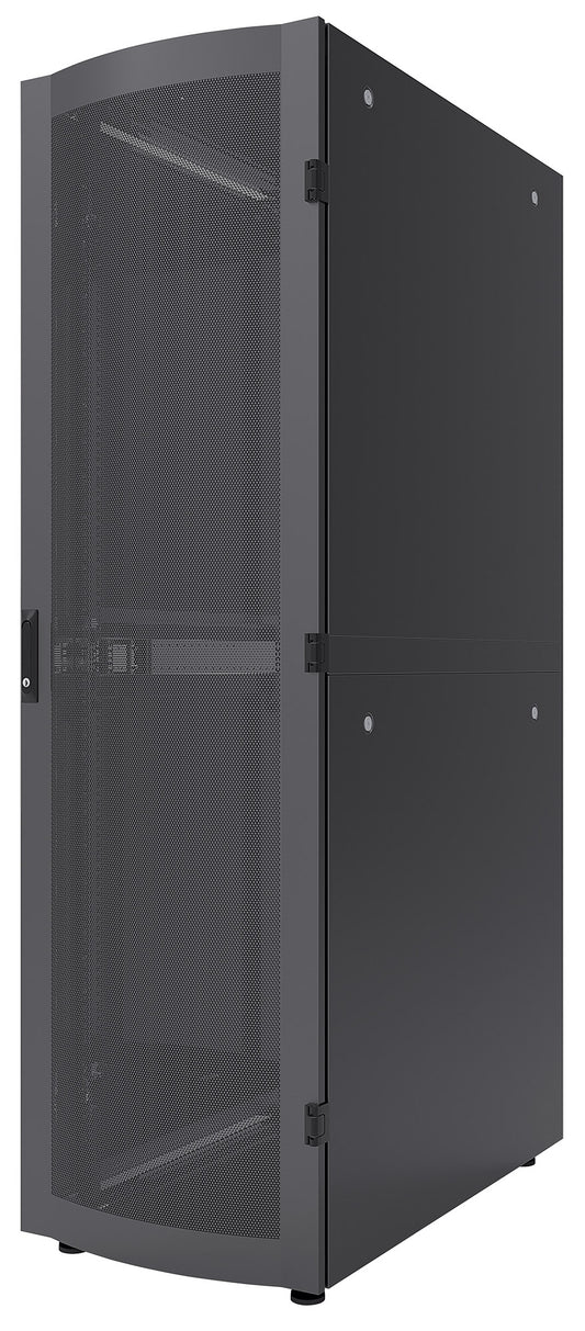 19" Server Cabinet, Standard Line 42U, 1200 (D) x 600 (W) mm, Black Image 1