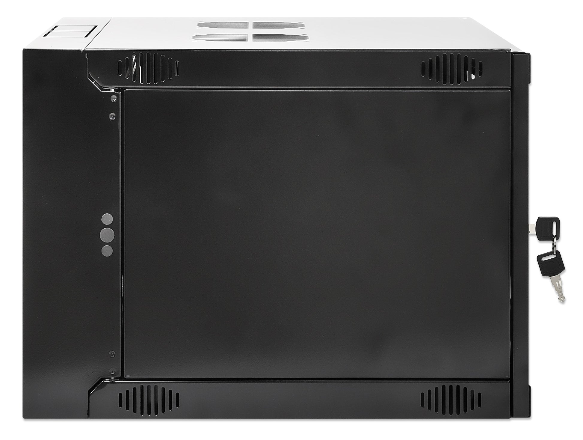 6U 19" Swing Out Wall Mount Network Cabinet, Standard Line, 450 mm (17.7 in.) Depth, Black Image 5