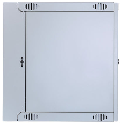 9U 19" Swing Out Wall Mount Network Cabinet, Standard Line, 450 mm (17.7 in.) Depth, Gray Image 6