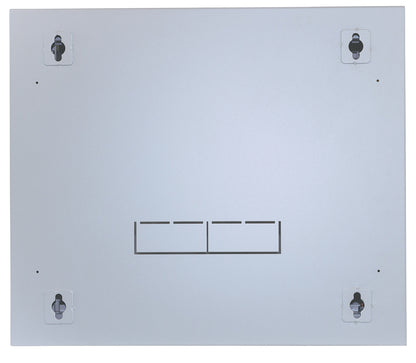 12U 19" Swing Out Wall Mount Network Cabinet, Standard Line, 450 mm (17.7 in.) Depth, Gray Image 6