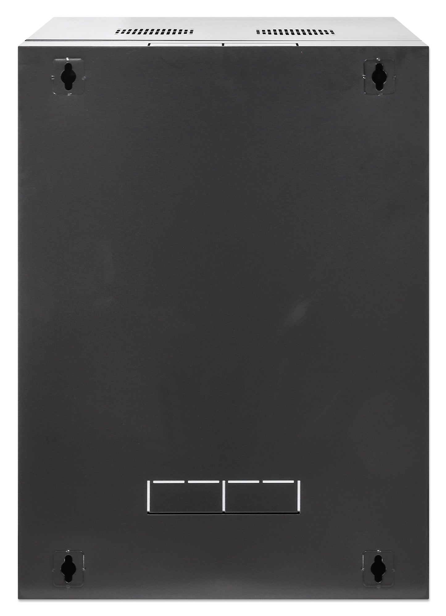 19" Double Section Wallmount Cabinet, 15U, 450 mm (17.7 in.) Depth, Black Image 6