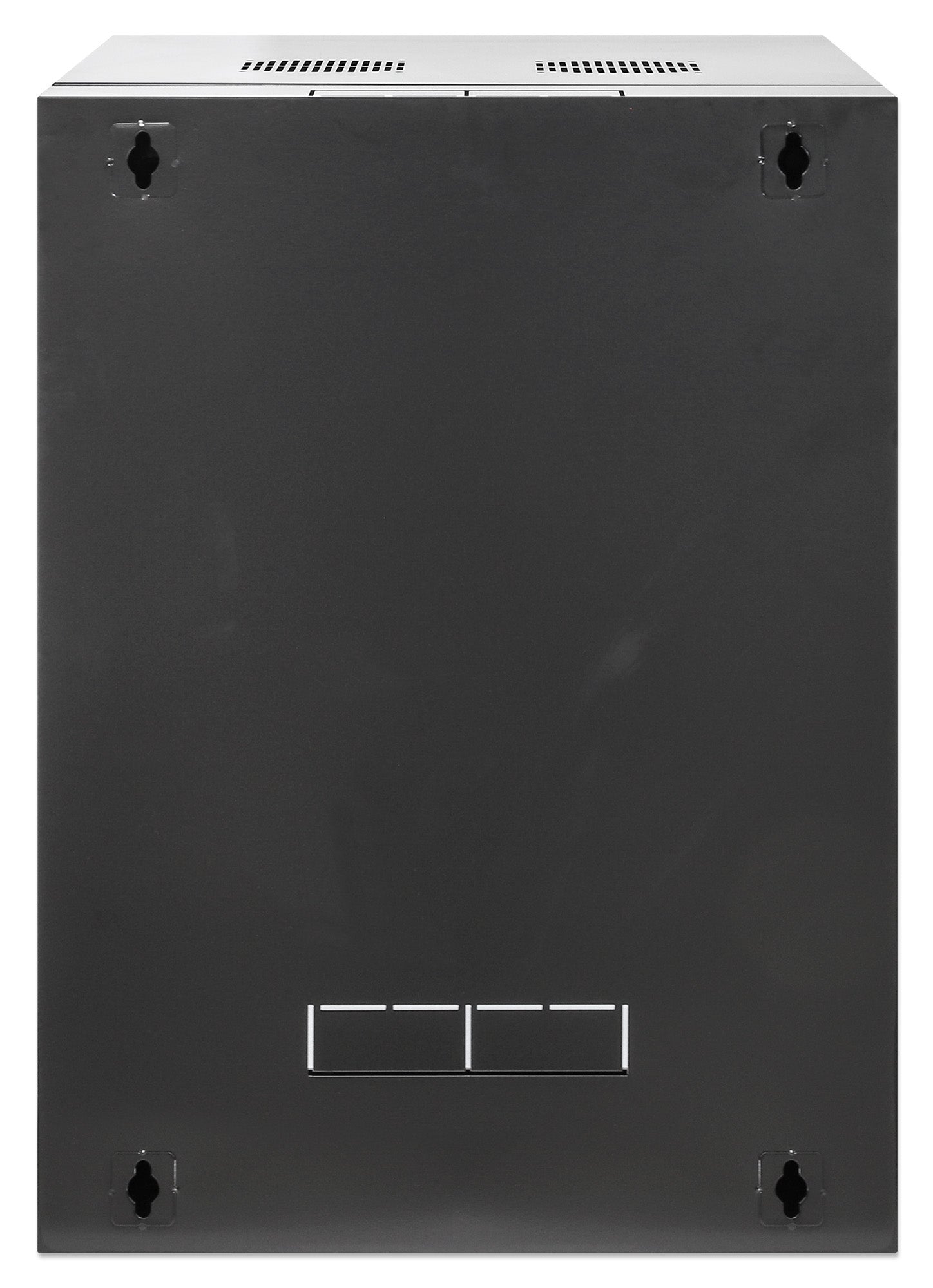 19" Double Section Wallmount Cabinet, 15U, 450 mm (17.7 in.) Depth, Black Image 6