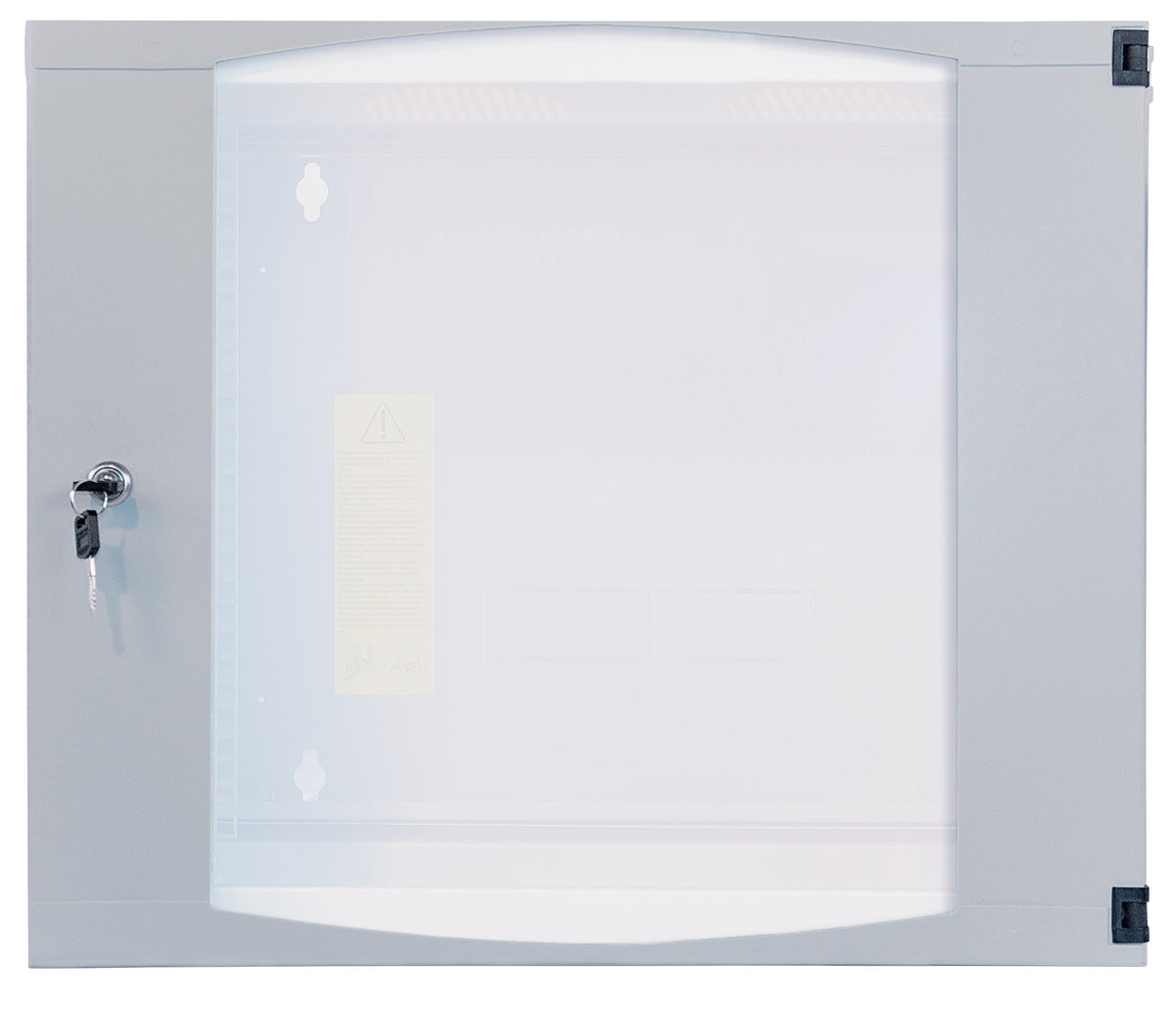 12U 19" Swing Out Wall Mount Network Cabinet, Standard Line, 600 mm (23.6 in.) Depth, Gray Image 4