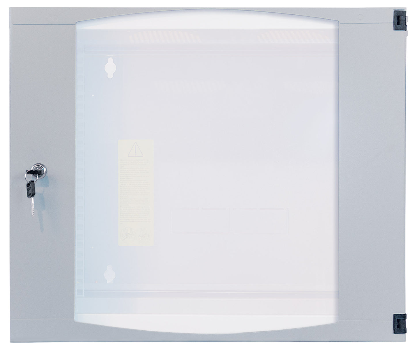 12U 19" Swing Out Wall Mount Network Cabinet, Standard Line, 600 mm (23.6 in.) Depth, Gray Image 4