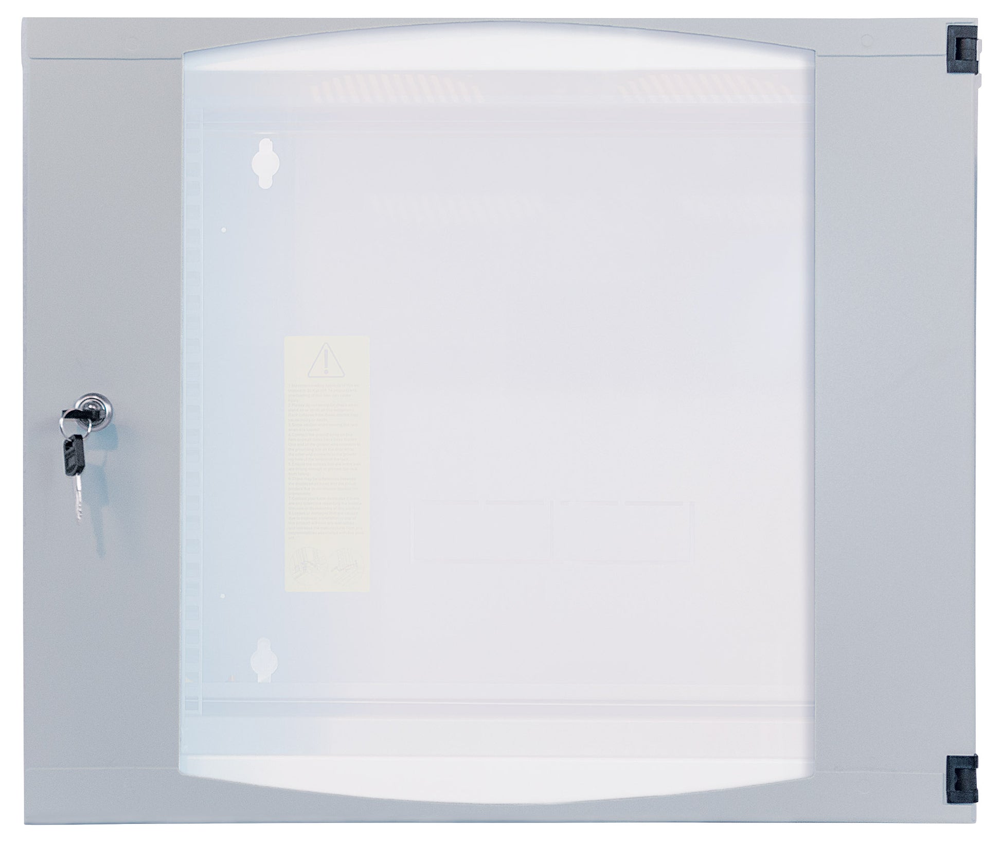 12U 19" Swing Out Wall Mount Network Cabinet, Standard Line, 600 mm (23.6 in.) Depth, Gray Image 4