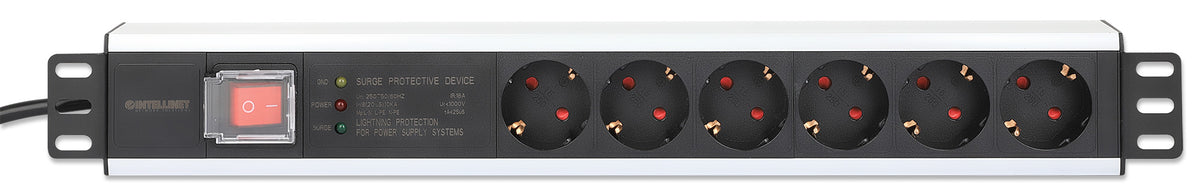 19" 1.5U Rackmount 6-Output Power Distribution Unit (PDU) Image 4