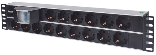 19" 2U Rackmount 15-Output Power Distribution Unit (PDU) Image 1