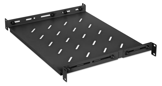 19" Shelf with Variable Rails for Fixed Mounting Image 1