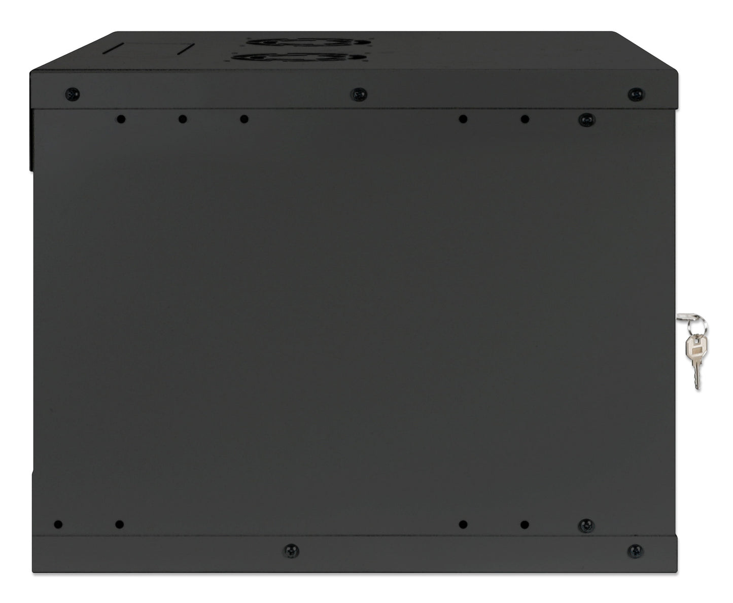 19" Basic Wallmount Cabinet, 6U, 400 mm Depth, Black Image 5