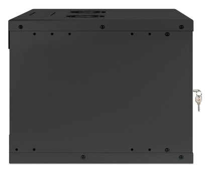 19" Basic Wallmount Cabinet, 6U, 400 mm Depth, Black Image 5