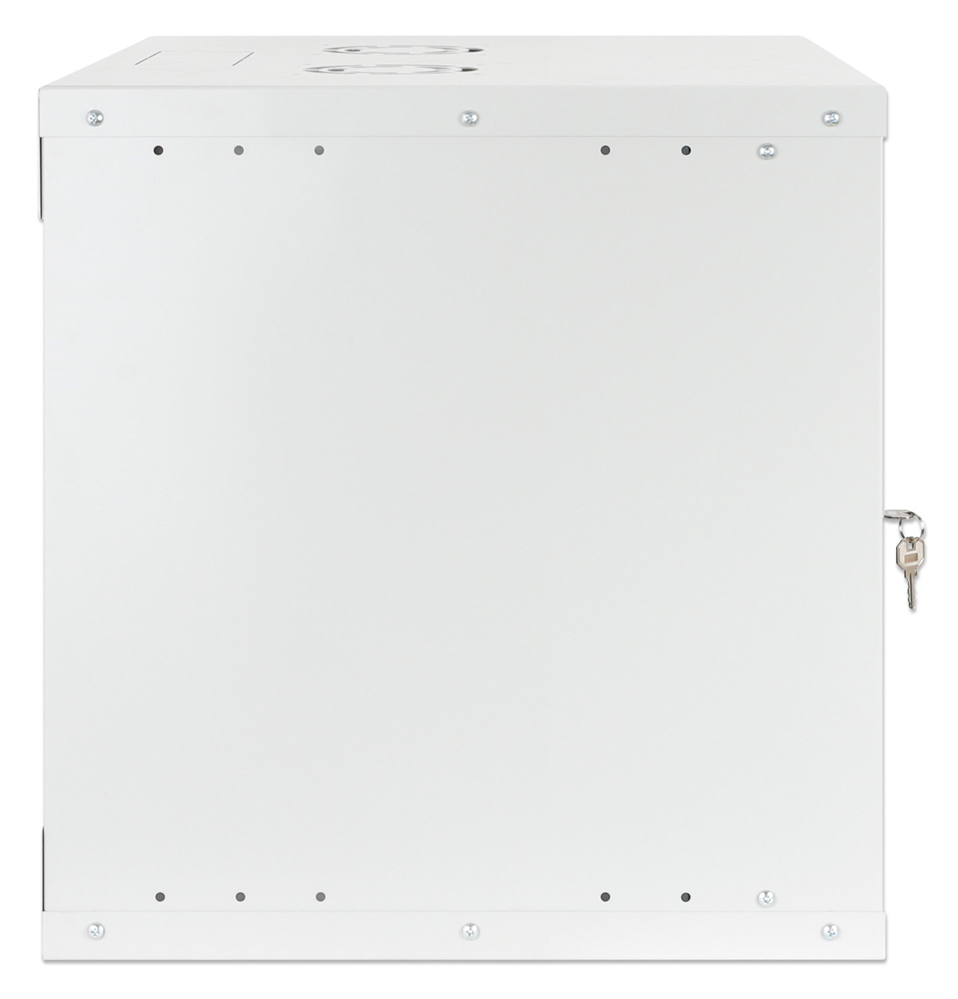 19" Basic Wallmount Cabinet, 9U, 400 mm Depth, Gray Image 5