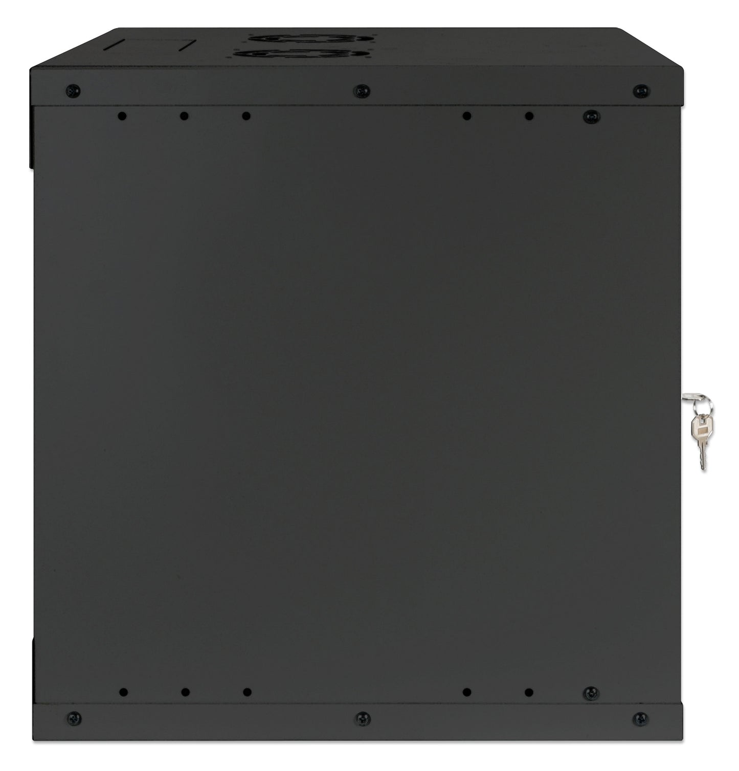9U 19" Wall Mount Network Cabinet, Basic Line, 400 mm Depth, Black Image 5
