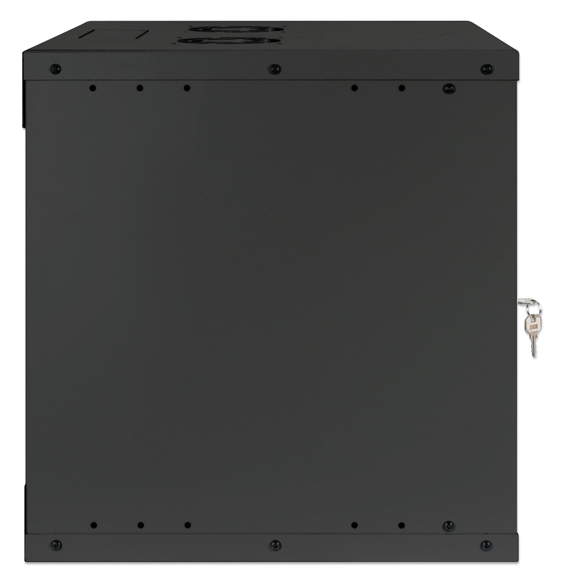 9U 19" Wall Mount Network Cabinet, Basic Line, 400 mm Depth, Black Image 5