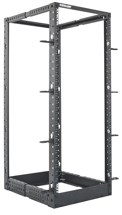 19" Floor-Standing 4-Post Open Frame Network Rack, 26U Image 2