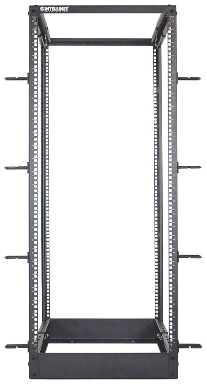 19" Floor-Standing 4-Post Open Frame Network Rack, 26U Image 3