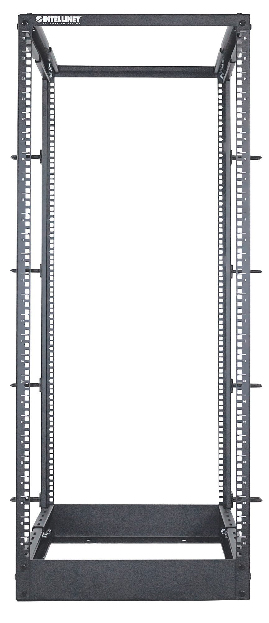 19" 4-Post Open Frame Rack, 26U Image 4
